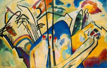  abstrakt malerei - Komposition IV Expressionismus Kunst Wassily Kandinsky Abstrakte